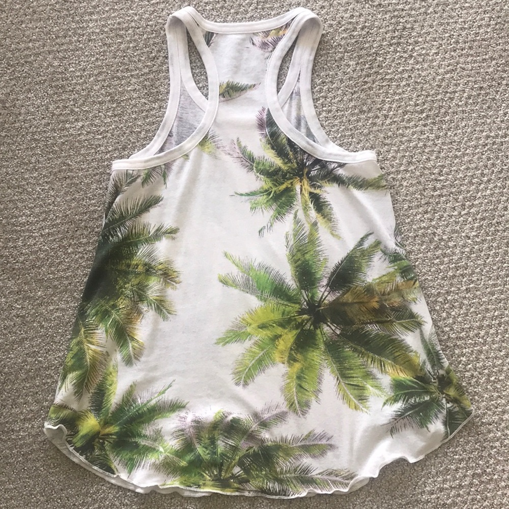 Palm Tree Razor back Chaser Tank - Picture 4 of 5